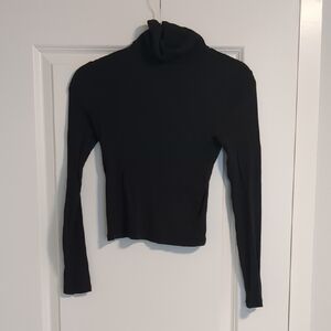 Madewell Classic Black Knit Top